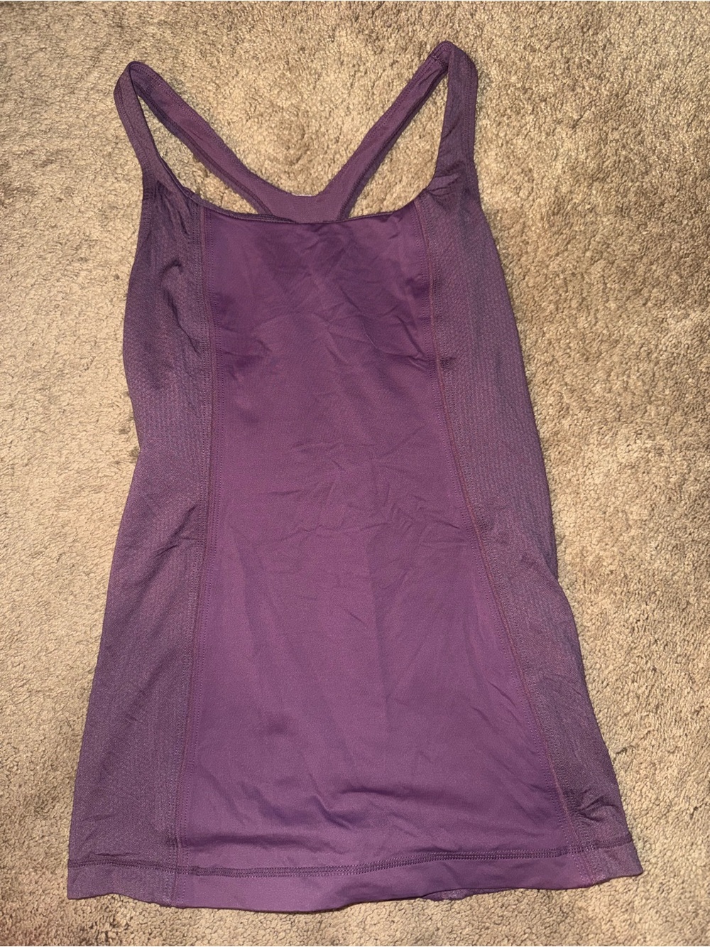 Lululemon Purple Women's Athletic Tank Top
